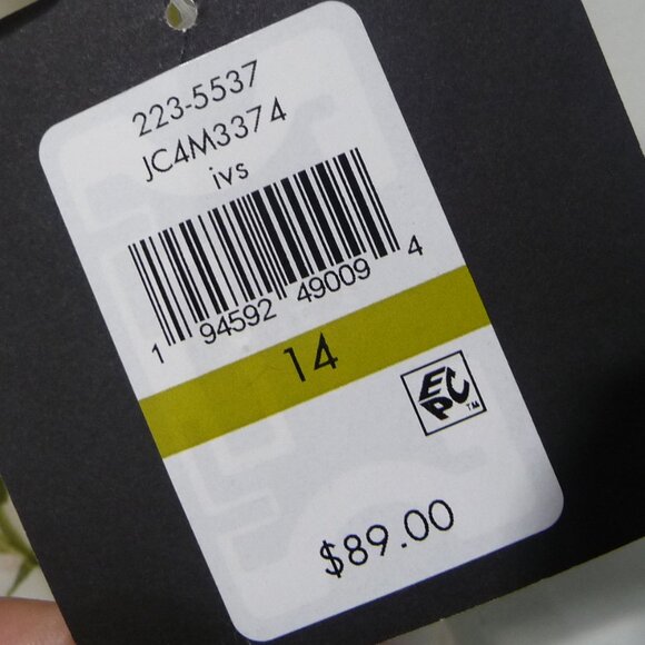 Jessica Howard Faux Wrap Dress Size 14 Floral - Picture 9 of 10